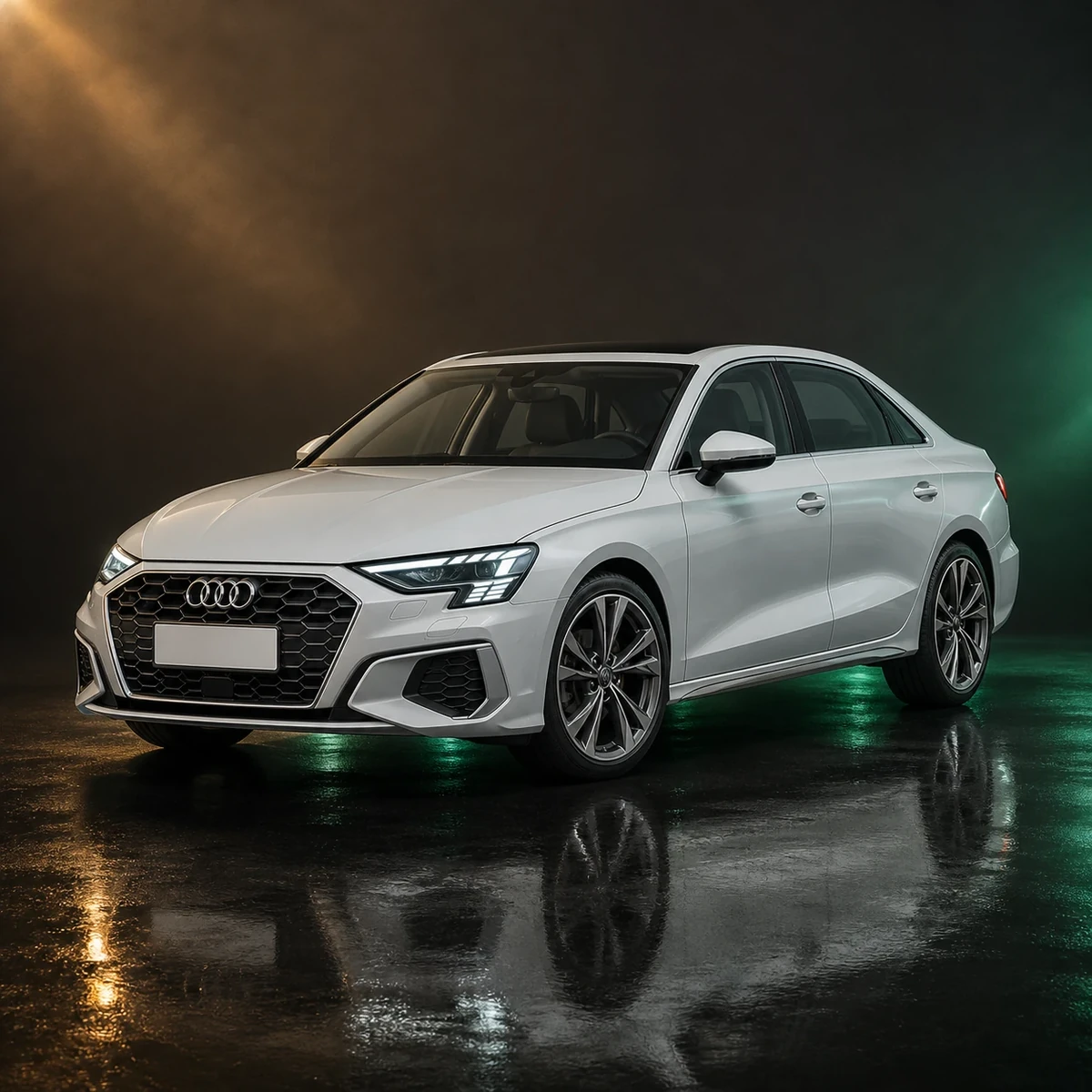 Светлый Audi A3L поколения 8Y из Китая