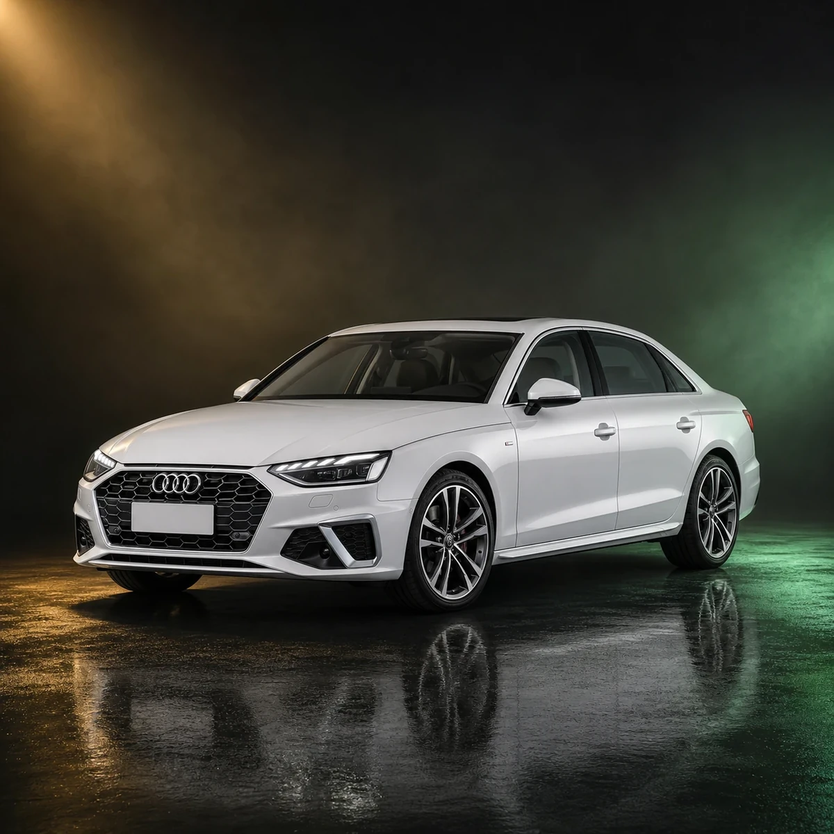 Светлый Audi A4L поколения B9L из Китая