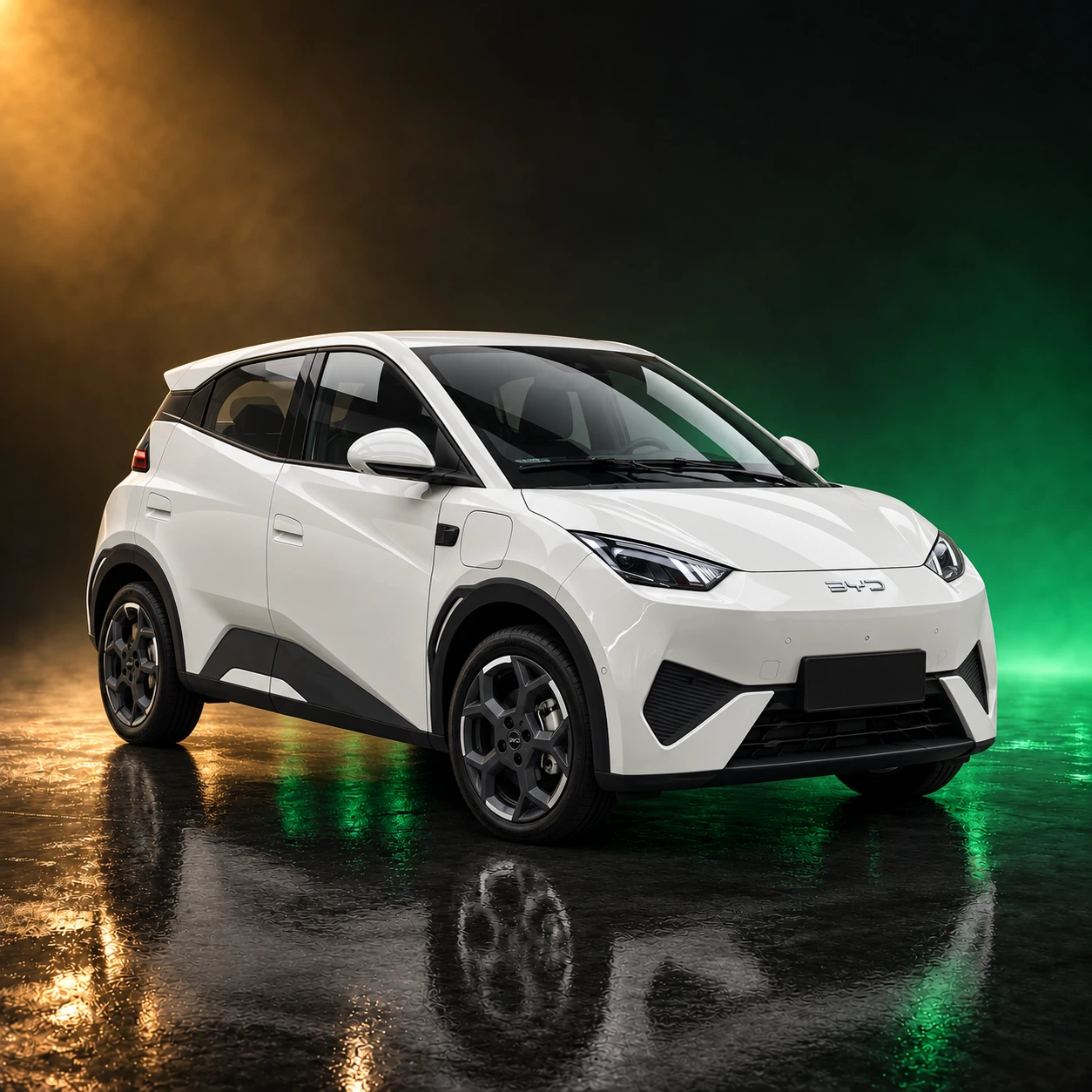 Нарисованное превью BYD Seagull, левый руль