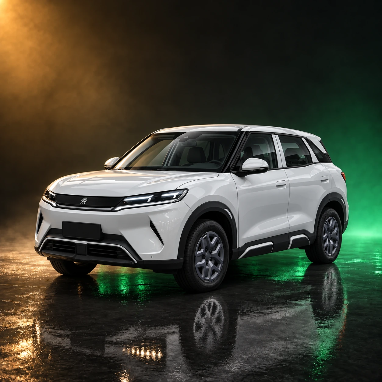 Нарисованное превью BYD Yuan UP, левый руль