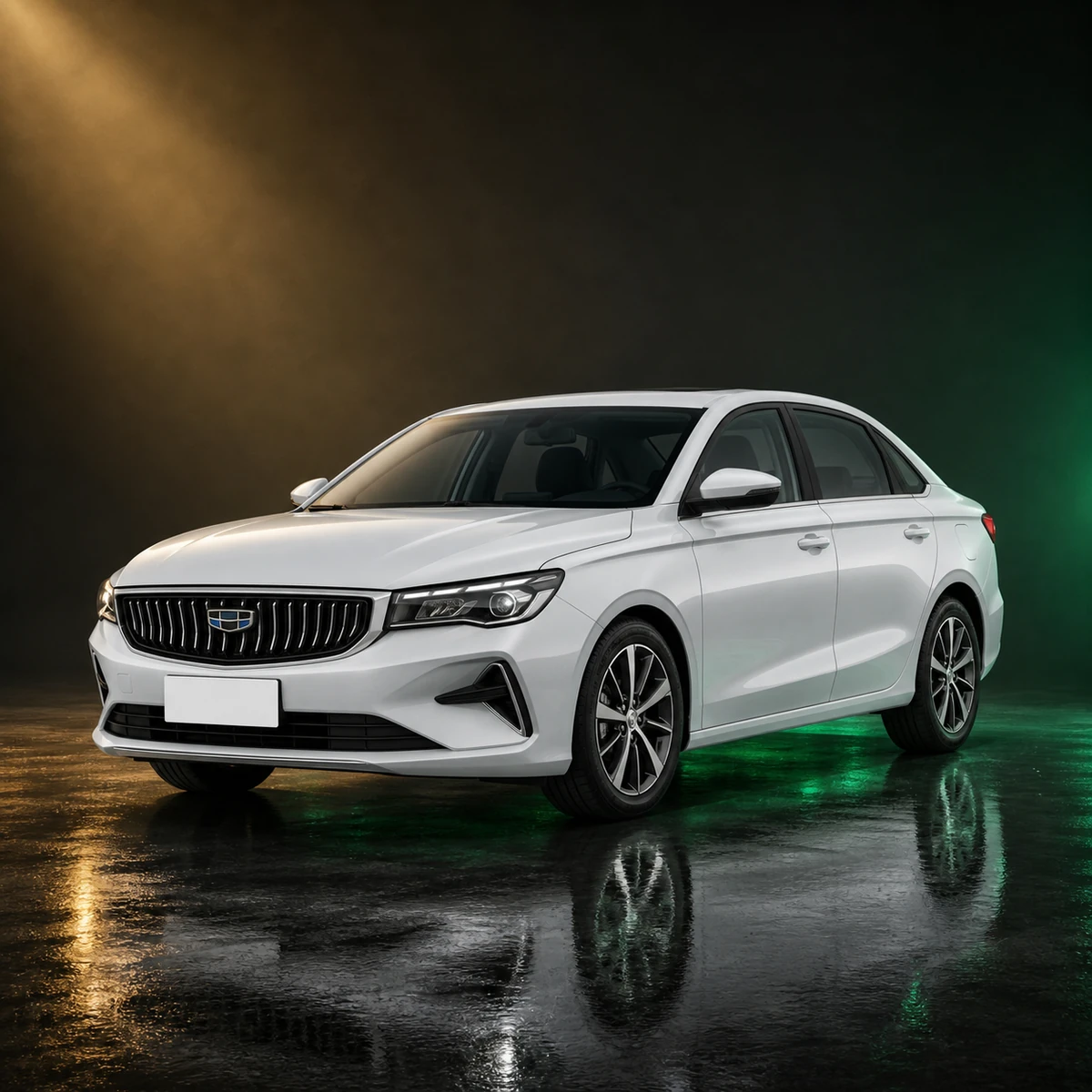 Светлый Geely Emgrand четвёртого поколения из Китая