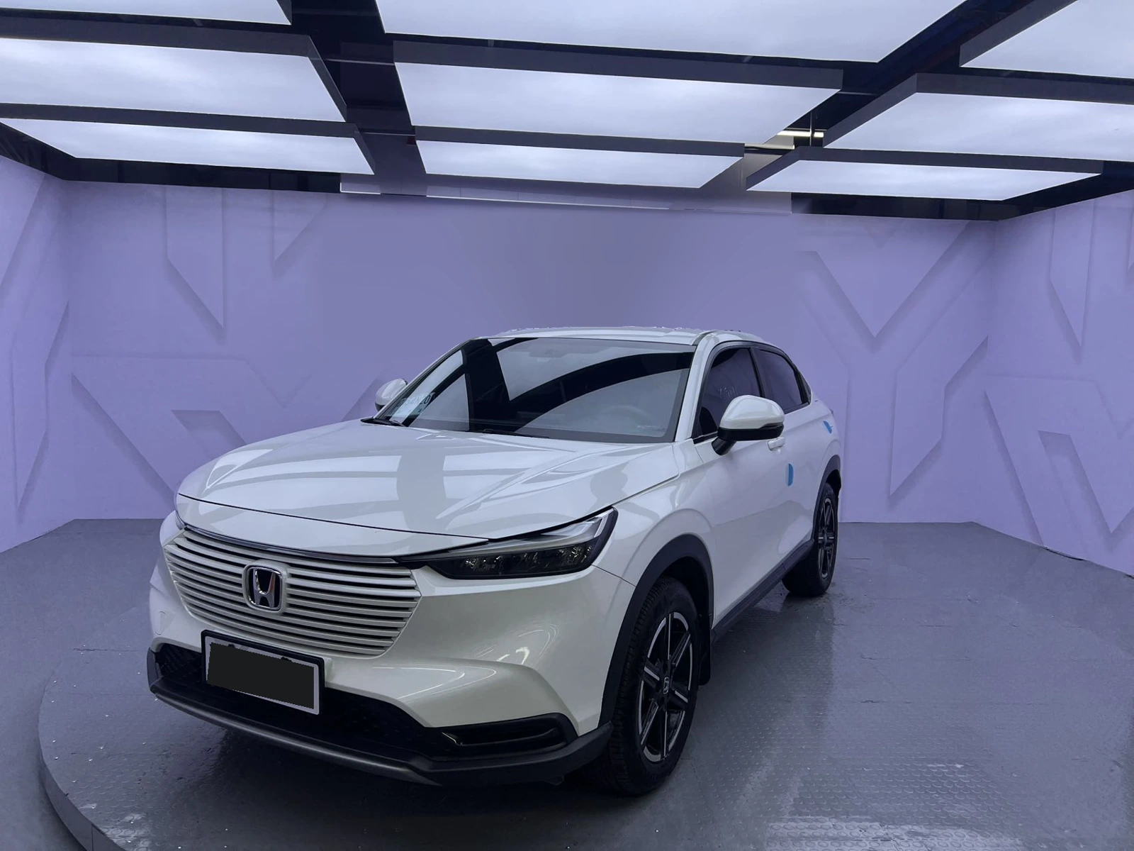 Нарисованное превью Honda Vezel, поколение II, левый руль