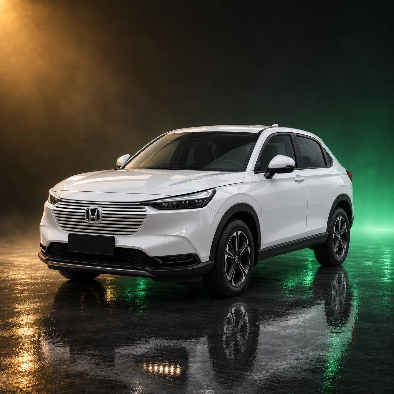 Нарисованное превью Honda Vezel, поколение II, левый руль
