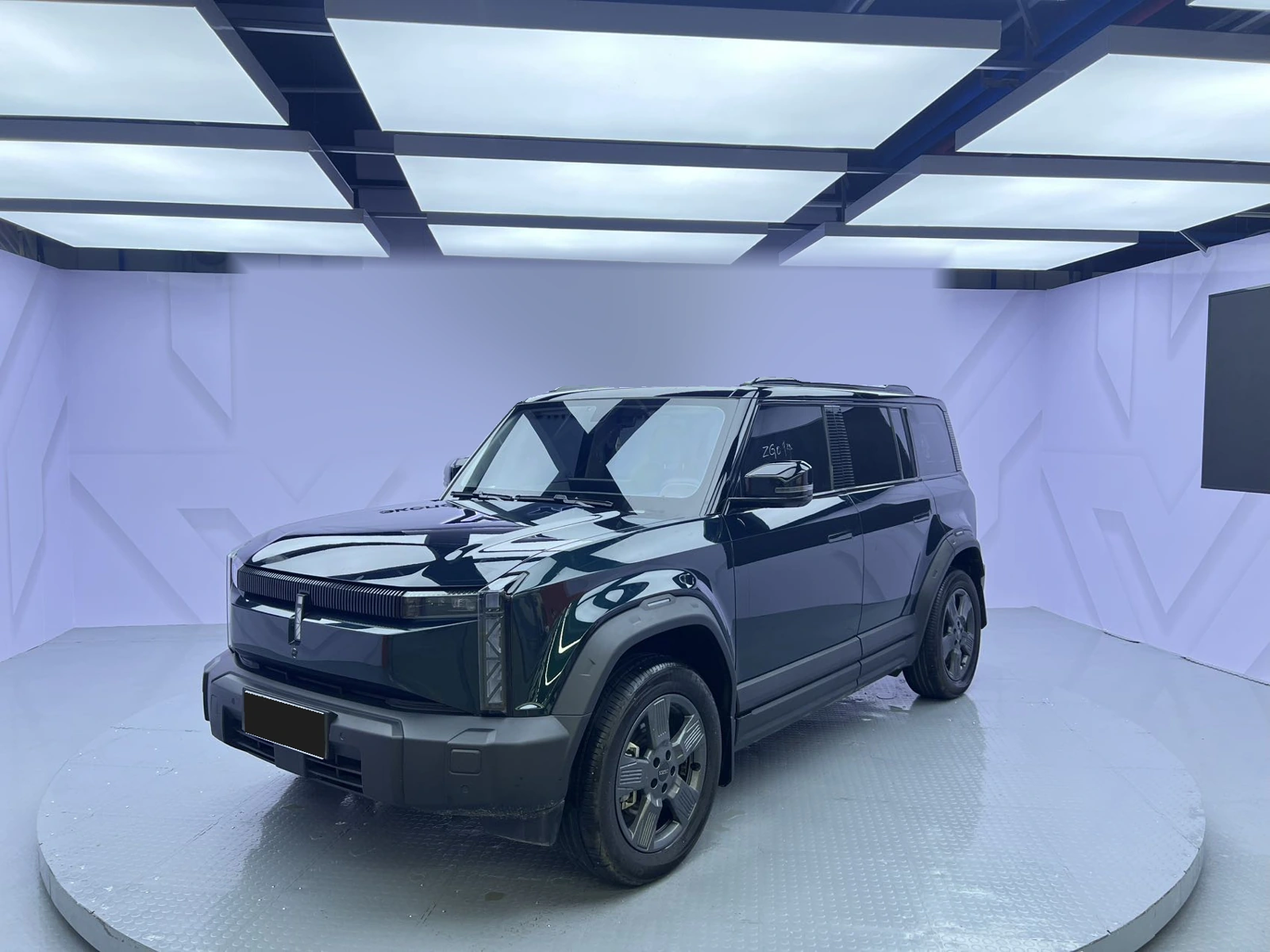 Нарисованное превью iCar 03, задний привод, левый руль
