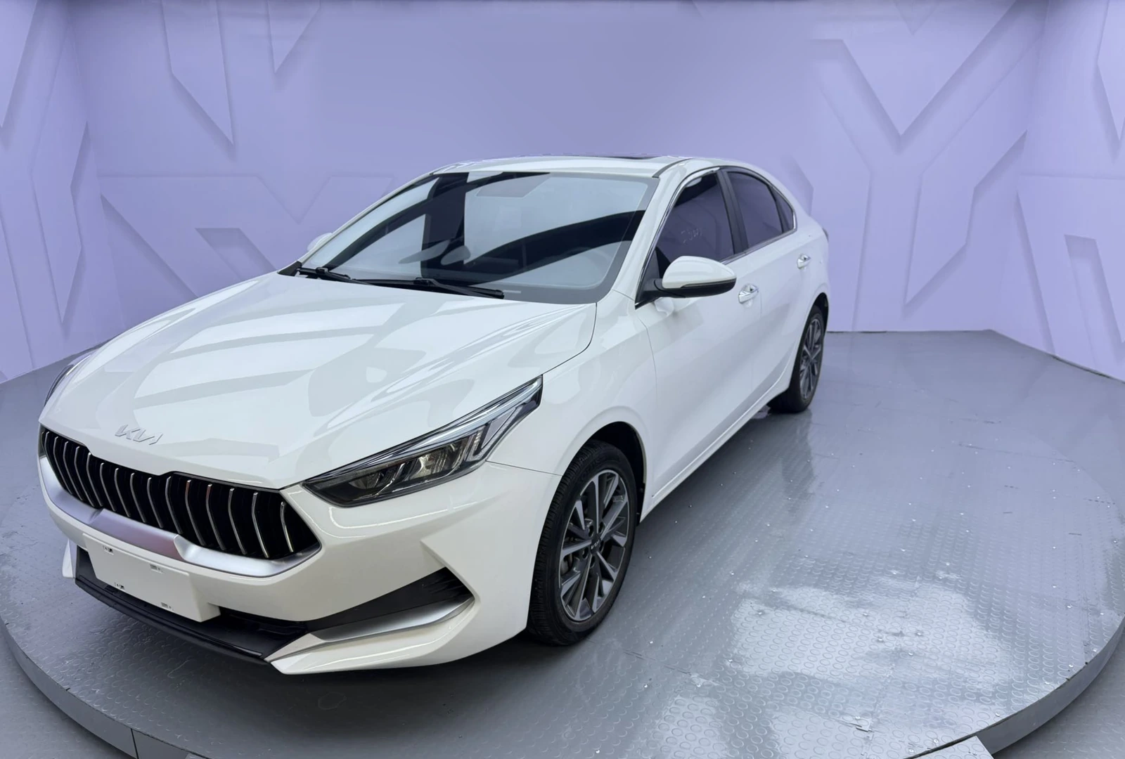 Нарисованное превью Kia K3, поколение II (BD), левый руль