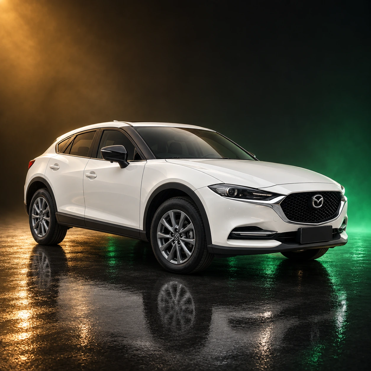 Нарисованное превью Mazda CX-4, поколение I, левый руль