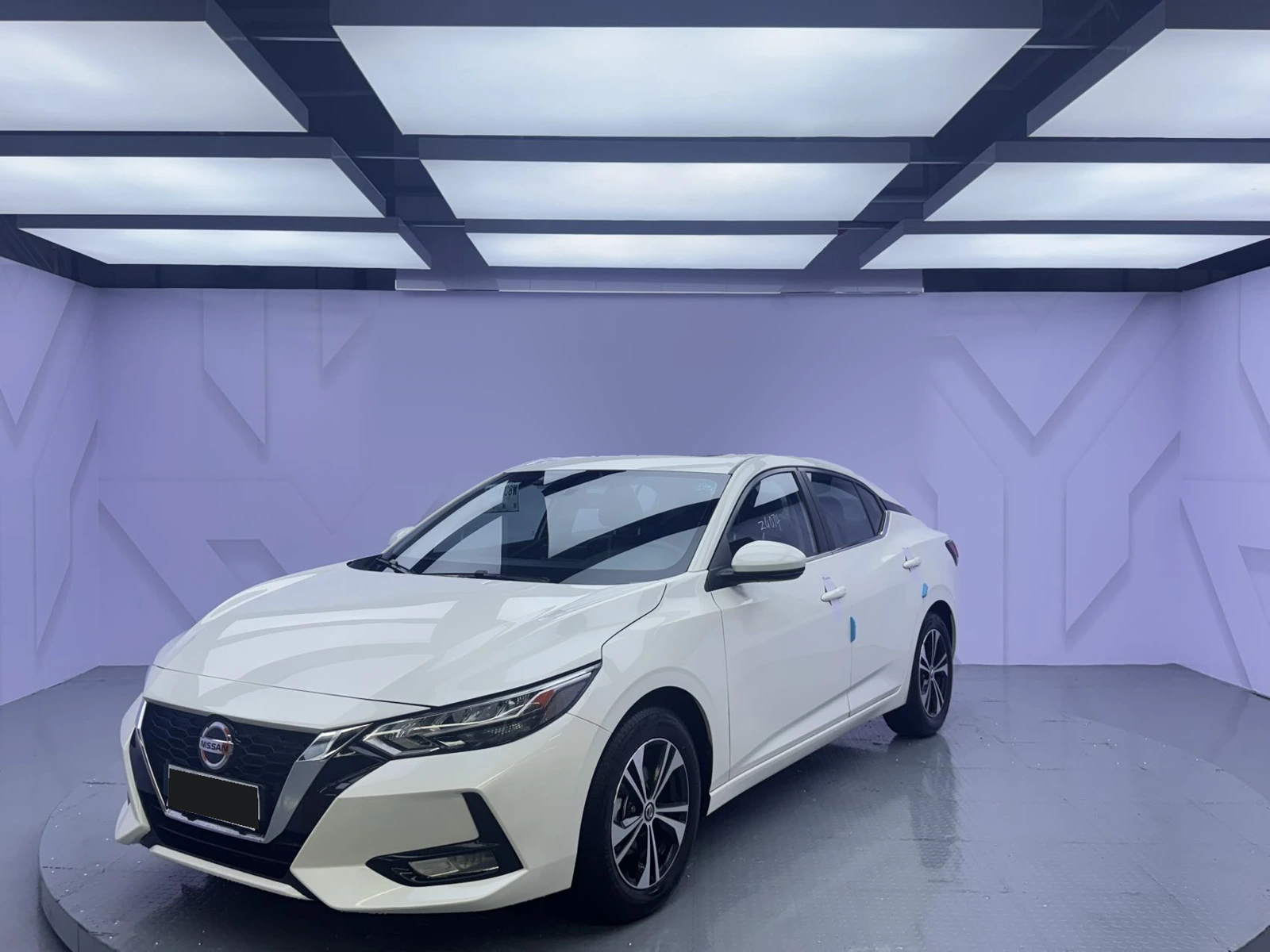 Нарисованное превью Nissan Sylphy, поколение IV (B18), левый руль
