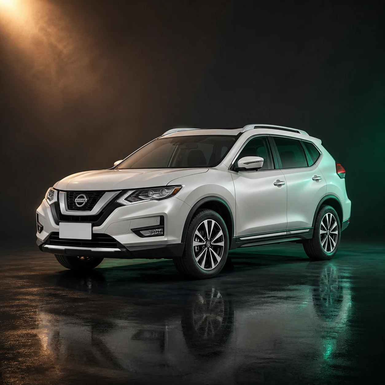 Светлый Nissan X-Trail третьего поколения после рестайлинга из Китая