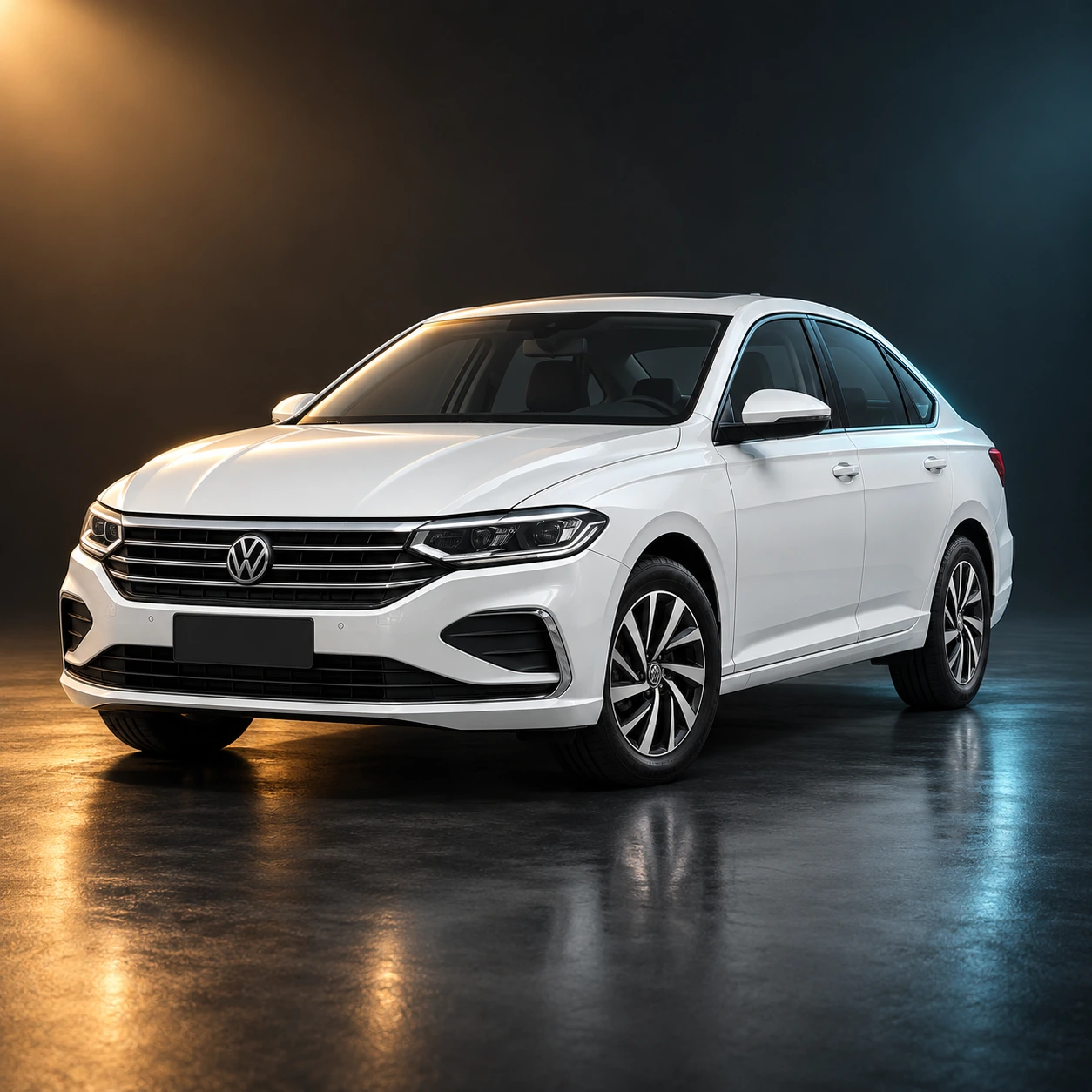 Нарисованное превью Volkswagen Lavida, левый руль