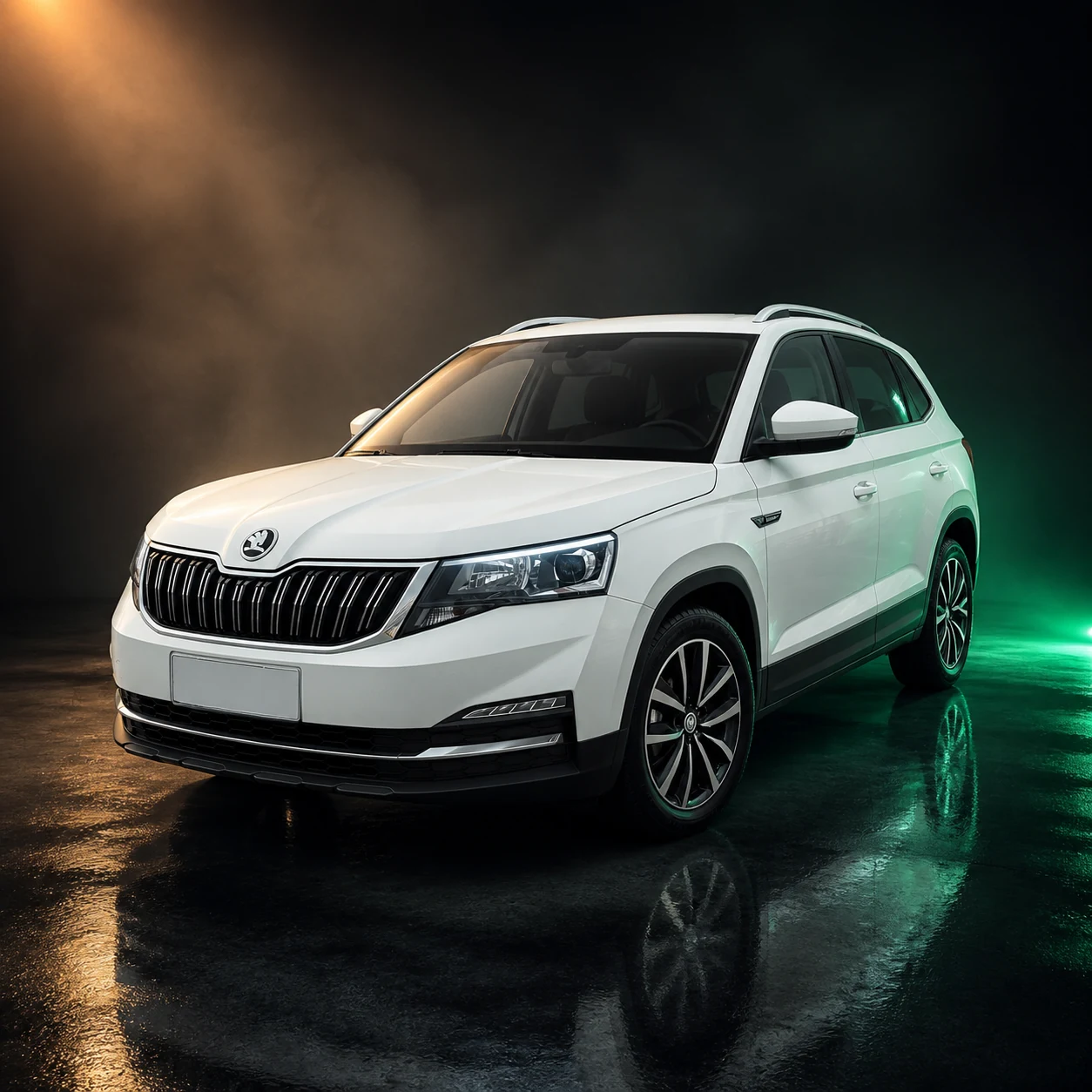 Светлая Škoda Kamiq GT из Китая