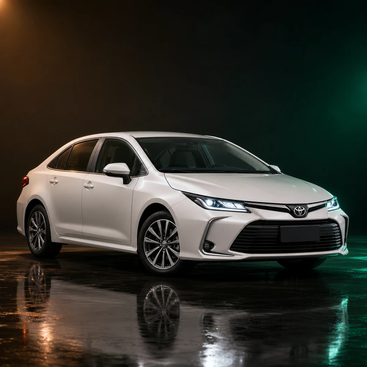 Светлая Toyota Corolla Pioneer поколения E210 из Китая