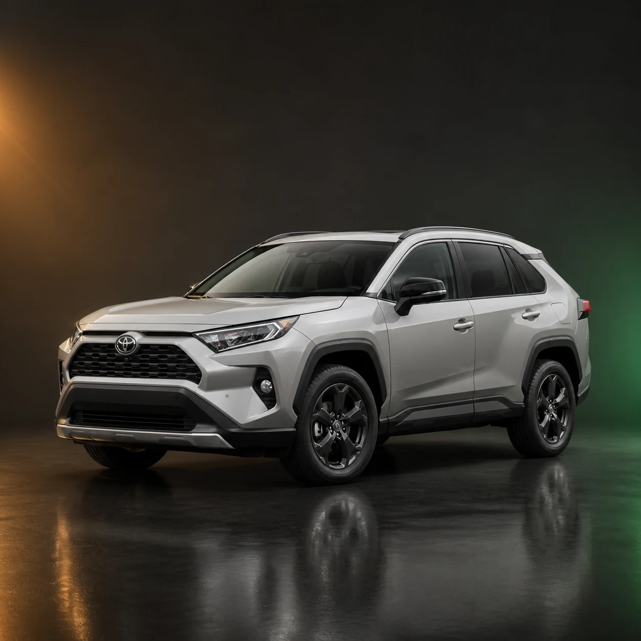 Светлый Toyota RAV4 поколения XA50 из Китая