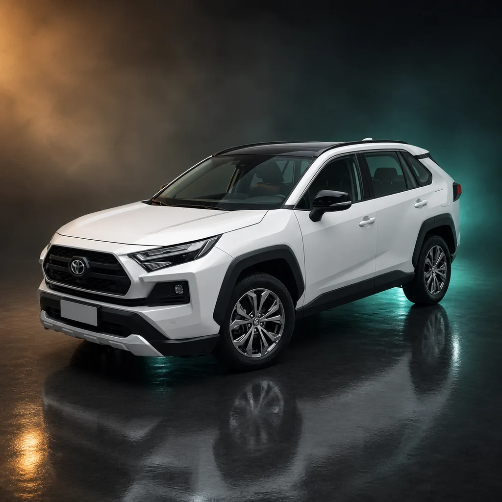 Светлая Toyota RAV4 поколения XA50 2026 года из Китая