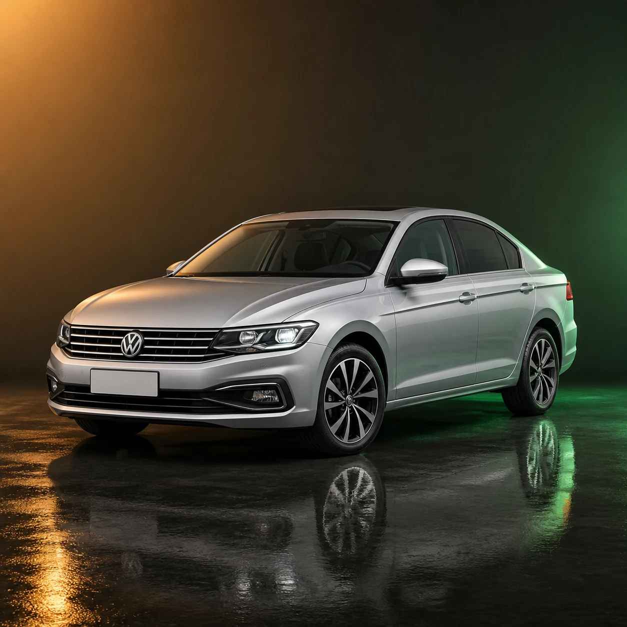 Светлый Volkswagen Bora четвёртого поколения из Китая