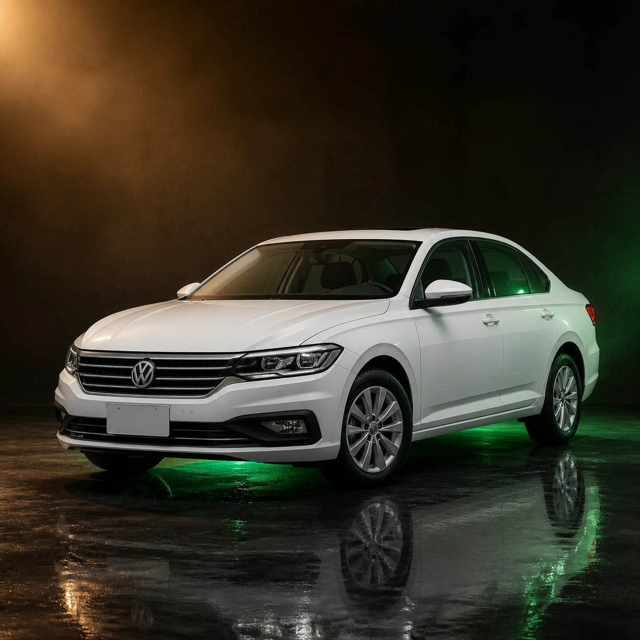 Светлый Volkswagen Lavida третьего поколения из Китая