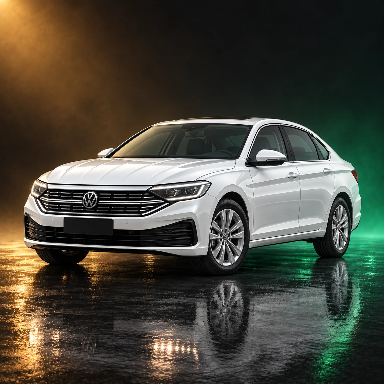 Нарисованное превью Volkswagen Sagitar, поколение III (A7), левый руль