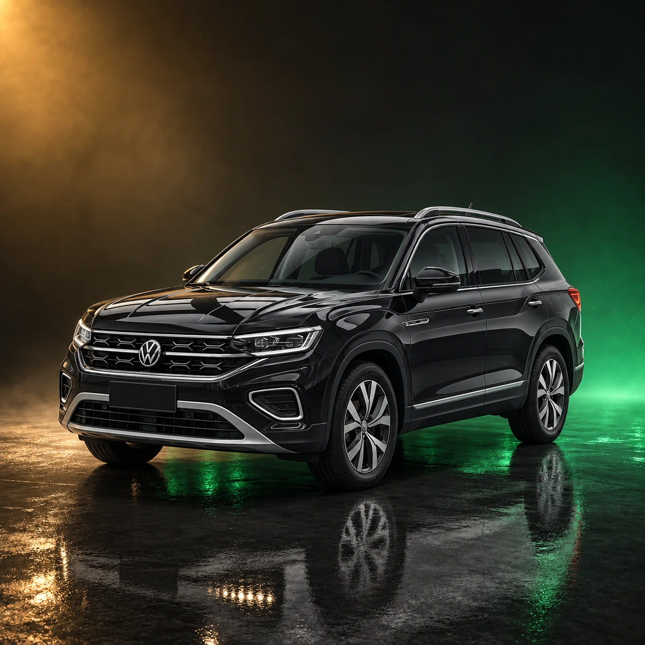 Нарисованное превью Volkswagen Tayron, поколение I, левый руль
