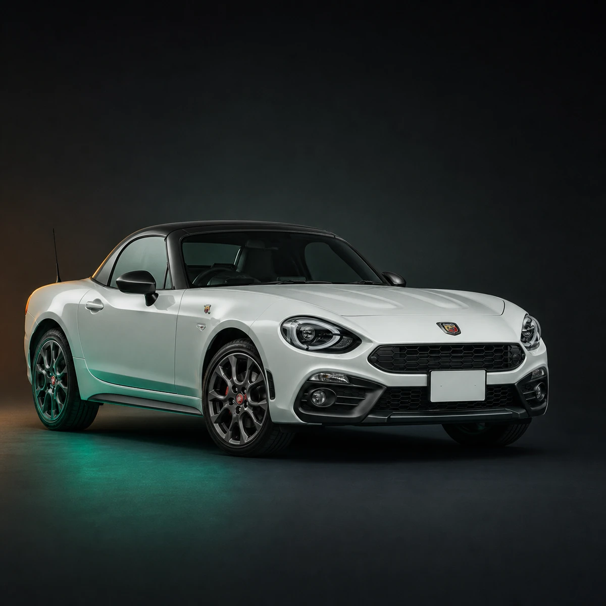 Светлый Abarth 124 Spider 2018 года из Японии