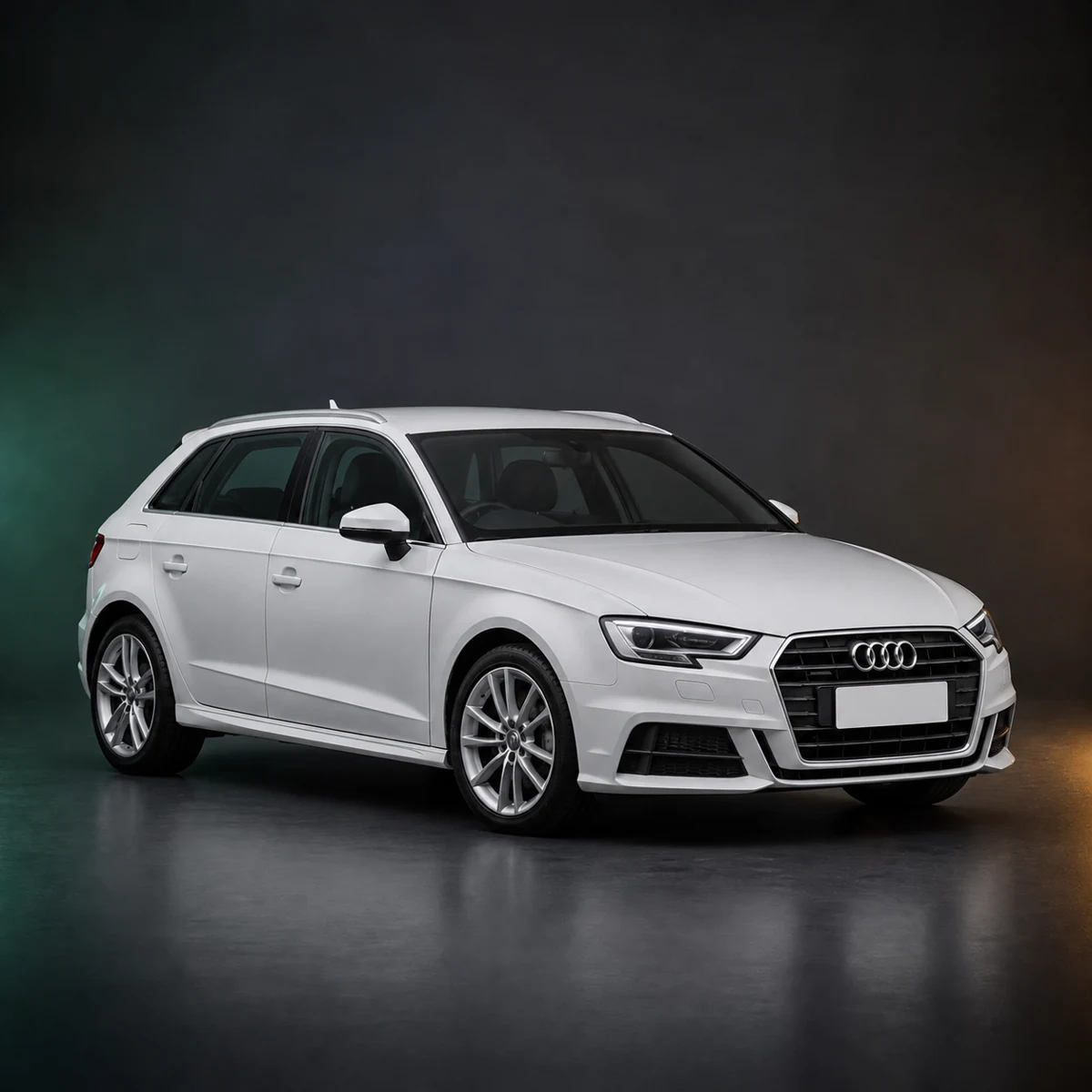 Светлый праворульный Audi A3 Sportback 8V последнего рестайлинга из Японии