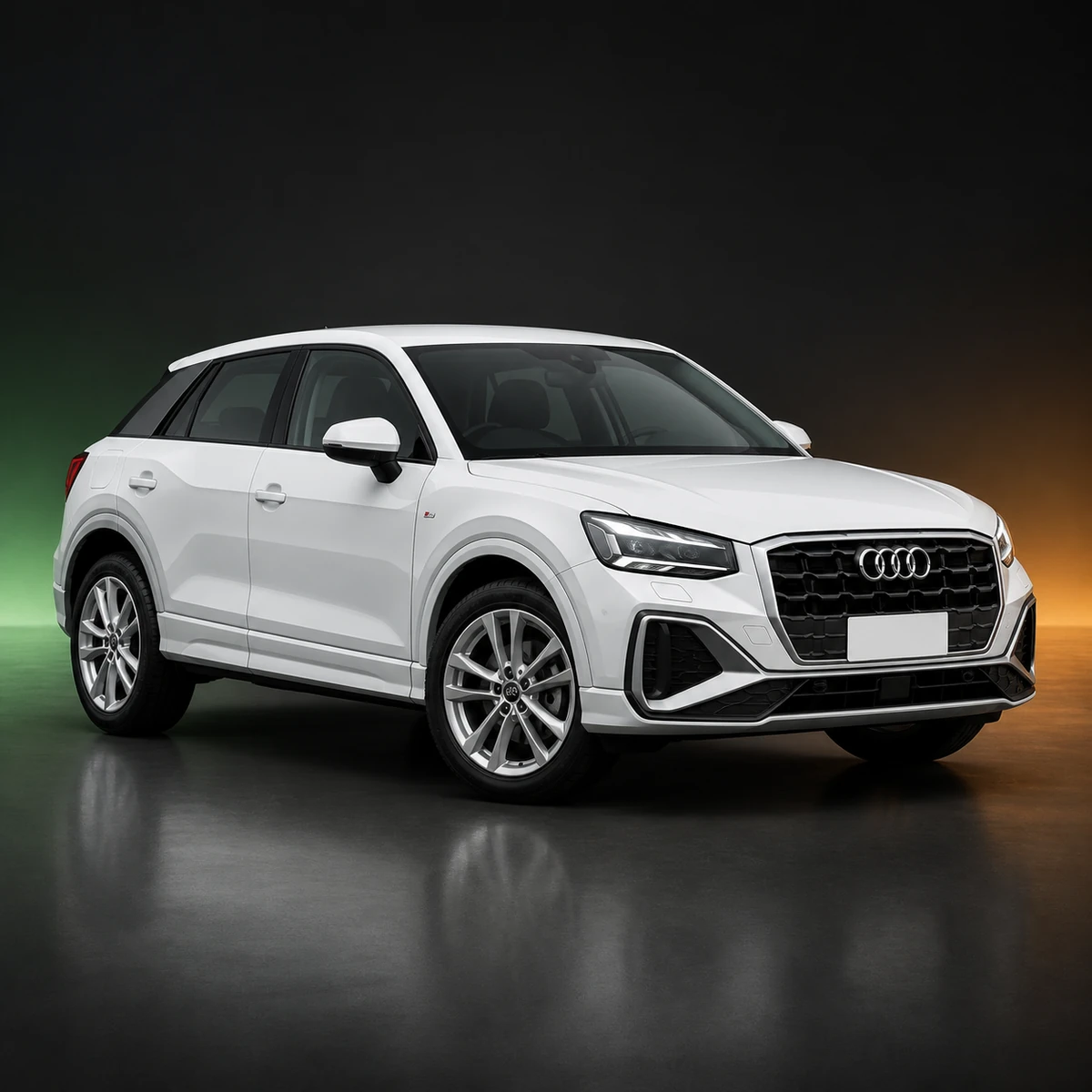 Светлый праворульный Audi Q2 30 TFSI Sport поколения GA из Японии