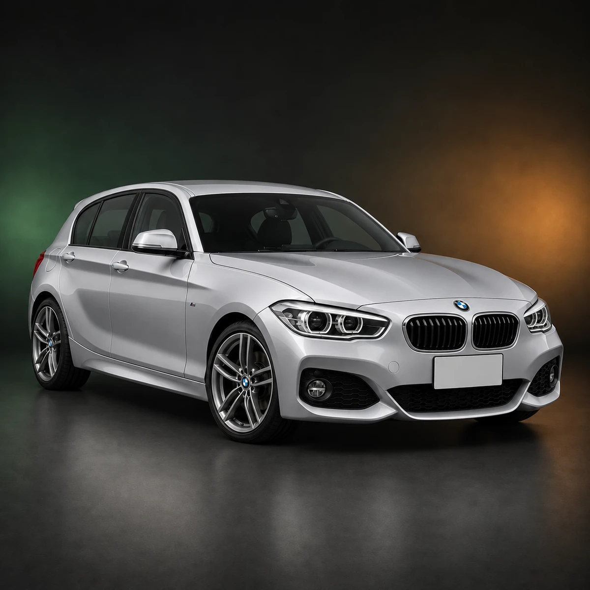 Светлый праворульный BMW 1 Series 116i Style поколения F20 после рестайлинга из Японии
