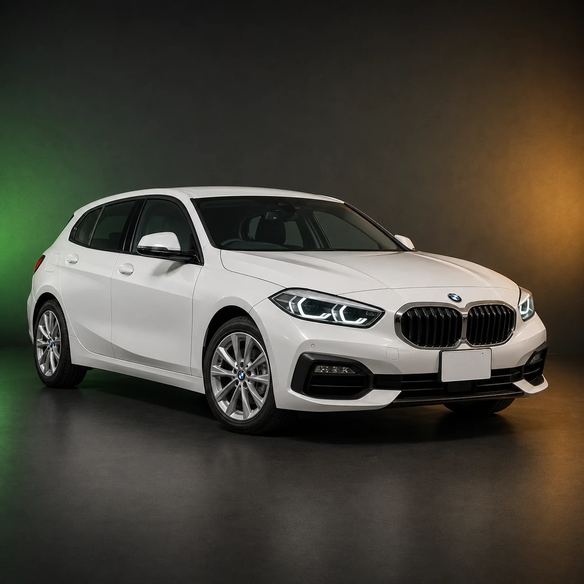 Светлый праворульный BMW 1 Series 118i Play поколения F40 из Японии