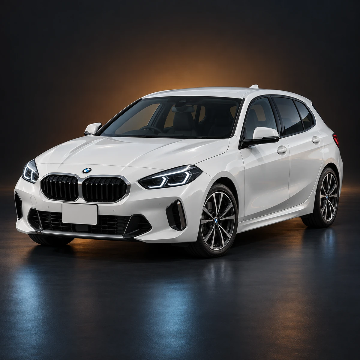 Светлый праворульный BMW 1 Series 118d M Sport Edition Joy+ поколения F40 из Японии