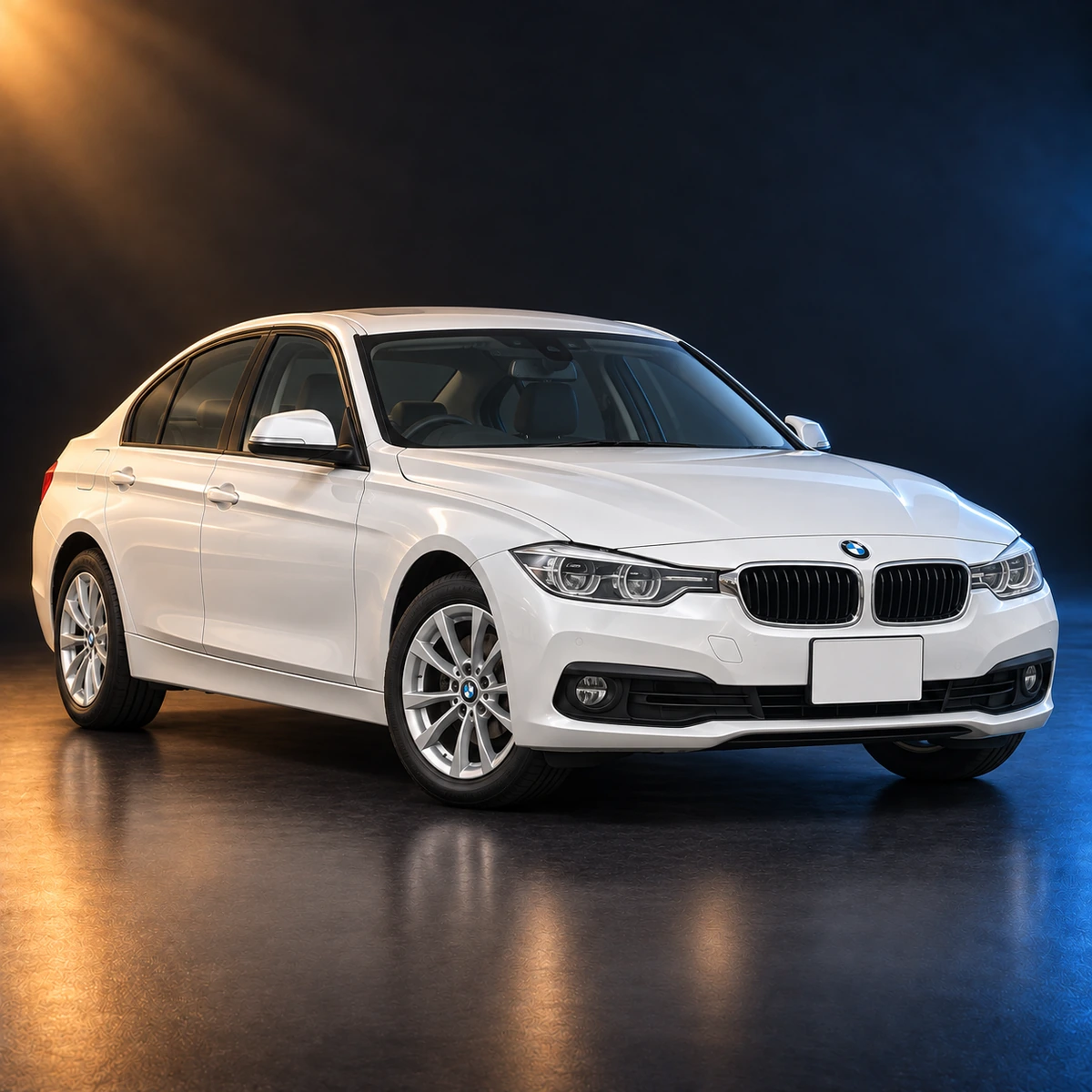 Светлый праворульный BMW 3 Series из Японии