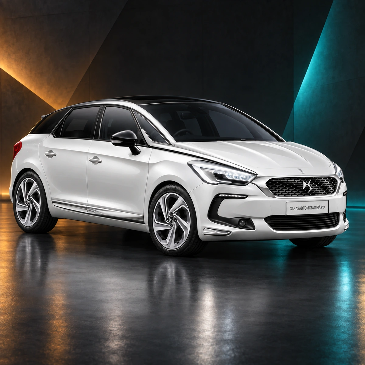 Праворульный Citroën DS5 первого поколения после рестайлинга