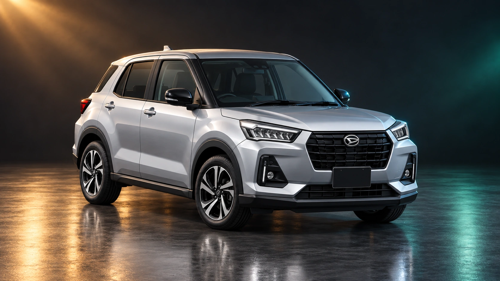Светлый праворульный Daihatsu Rocky 4WD первого поколения из Японии