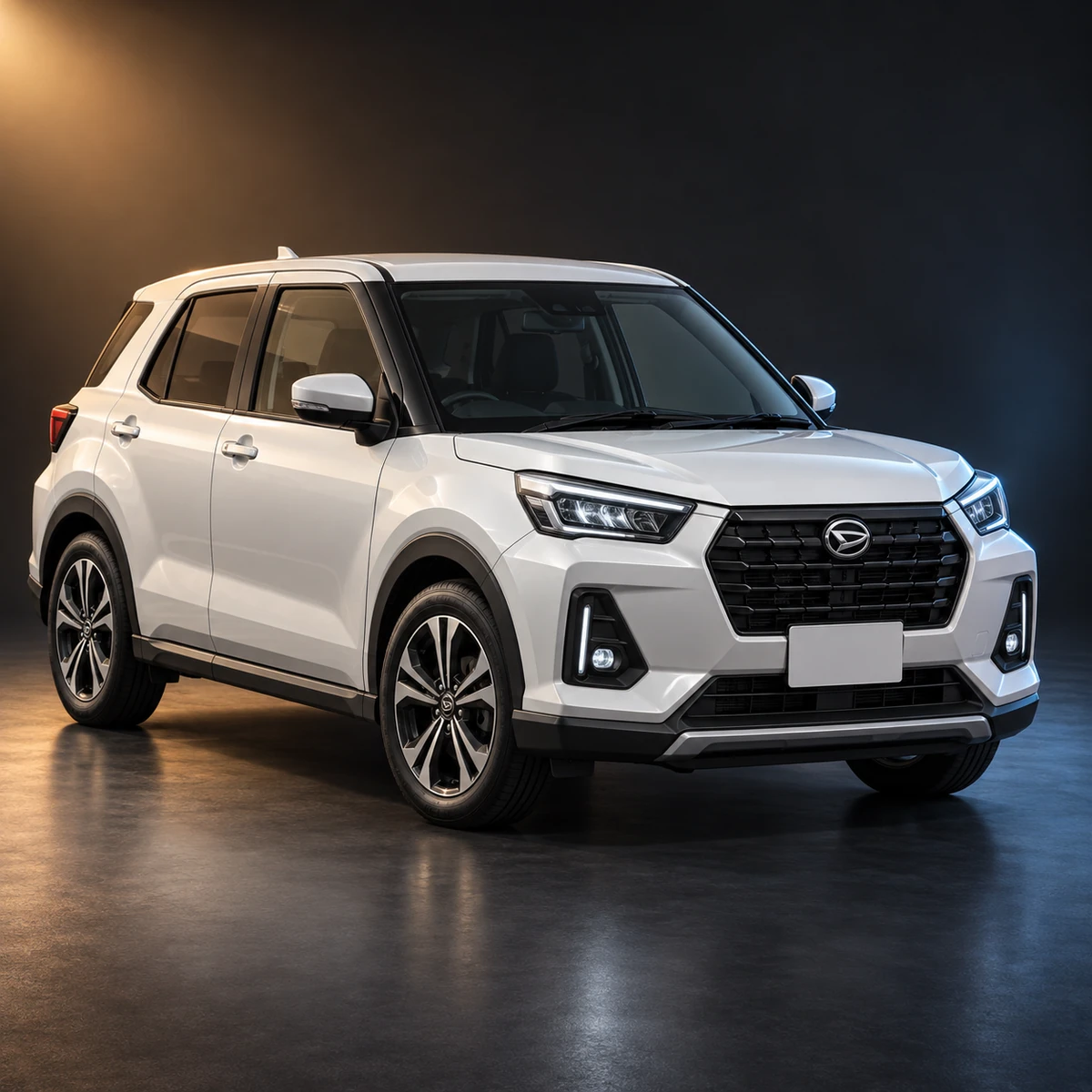 Светлый праворульный Daihatsu Rocky 1.2 первого поколения из Японии