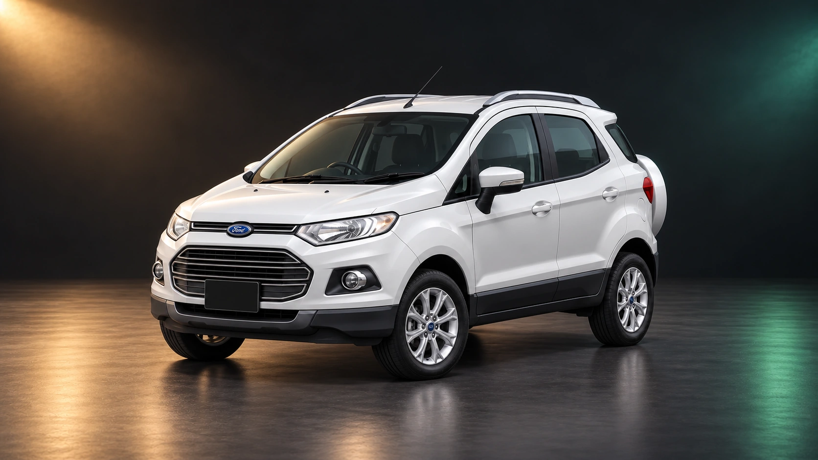 Светлый праворульный Ford EcoSport второго поколения из Японии