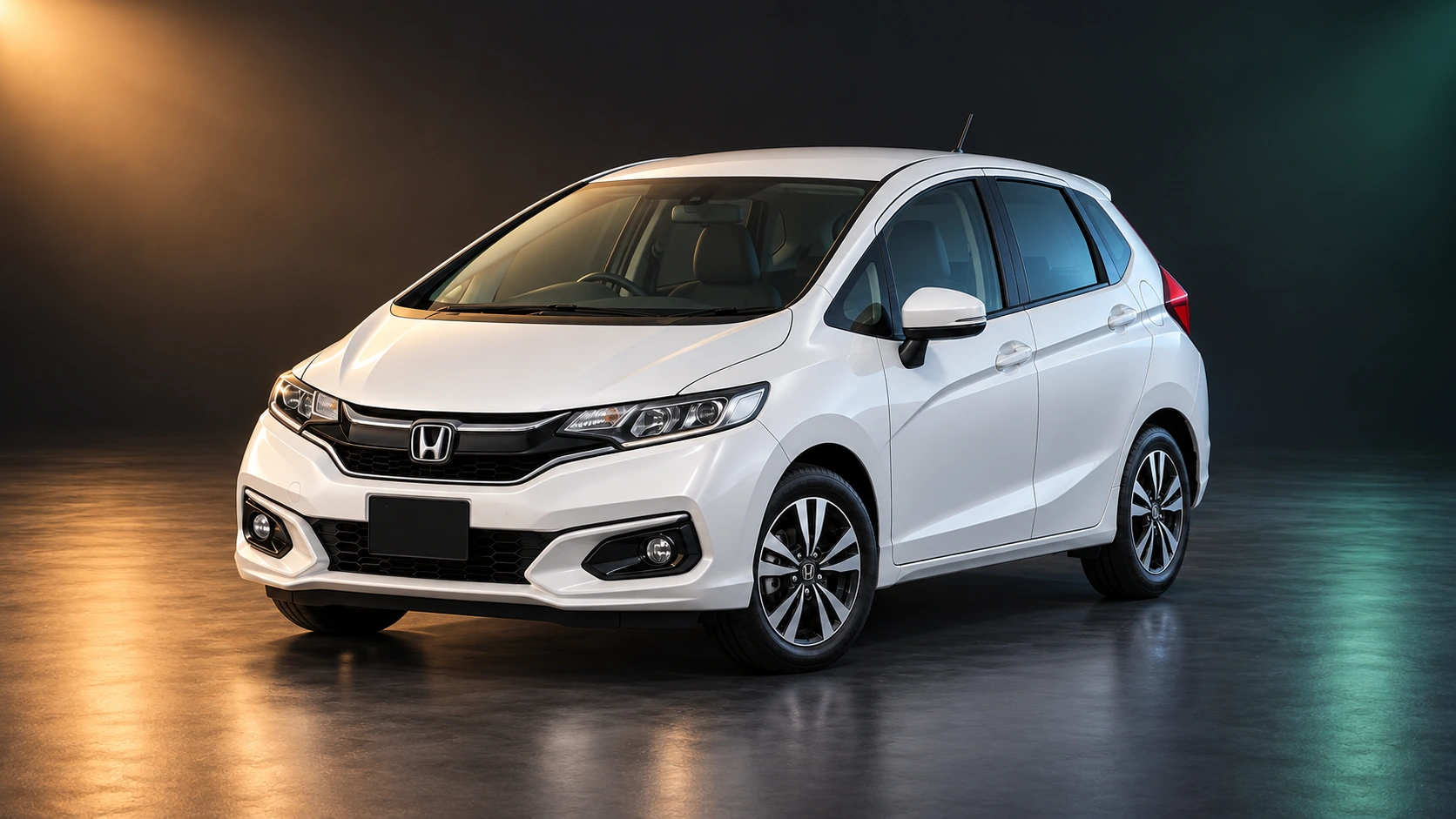 Светлый праворульный Honda Fit 1.3 третьего поколения из Японии