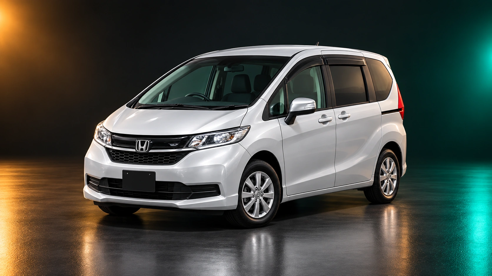 Светлый праворульный Honda Freed II поколения, полный привод
