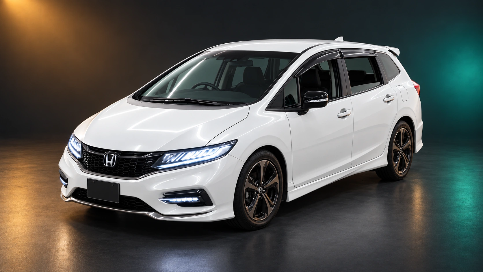 Светлый праворульный Honda Jade RS после рестайлинга 2018 года