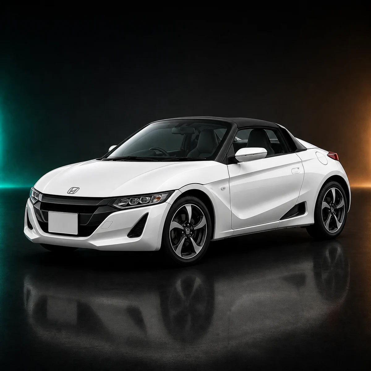 Светлая праворульная Honda S660 первого поколения после обновления 2020 года из Японии