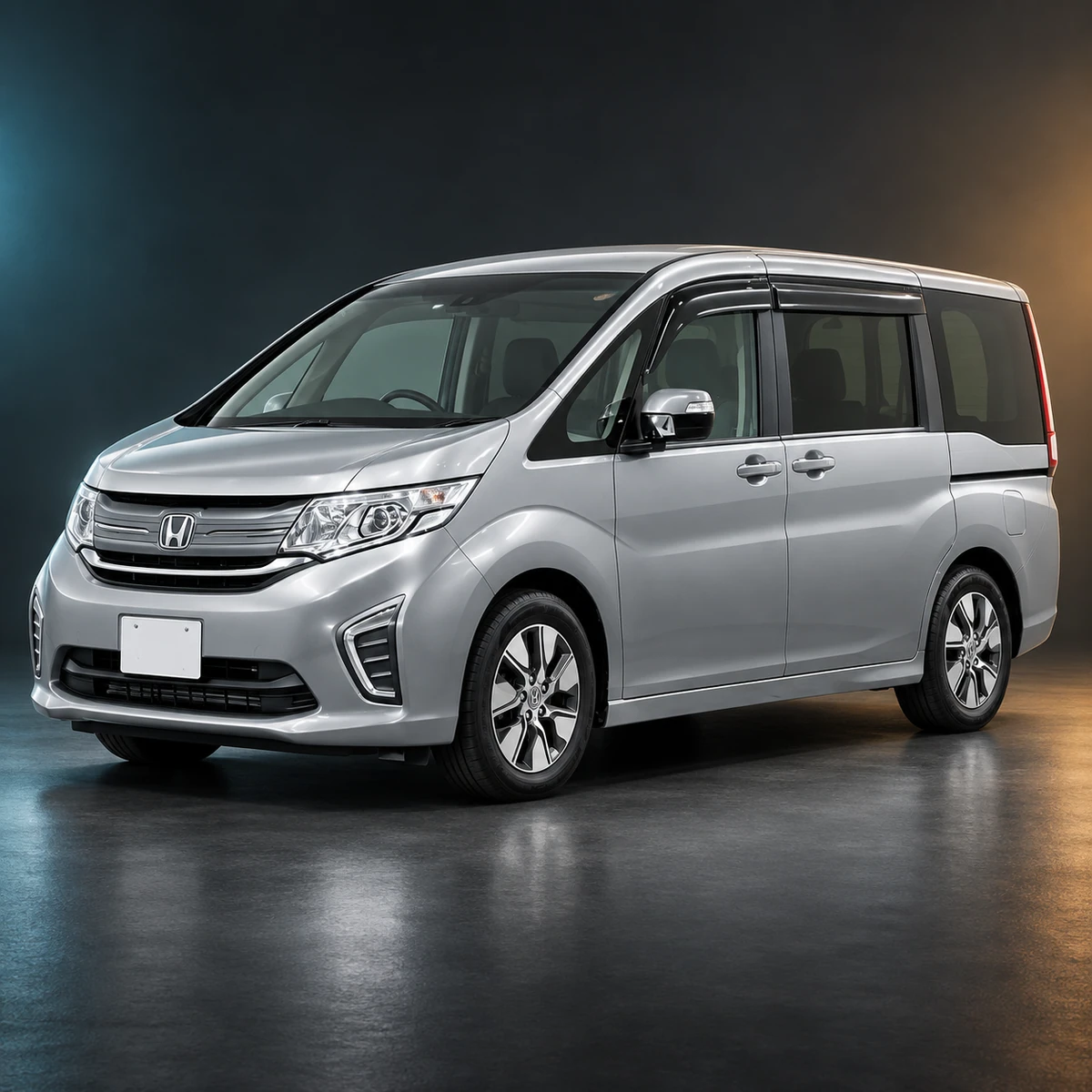 Светлый праворульный Honda Stepwgn V поколения, передний привод