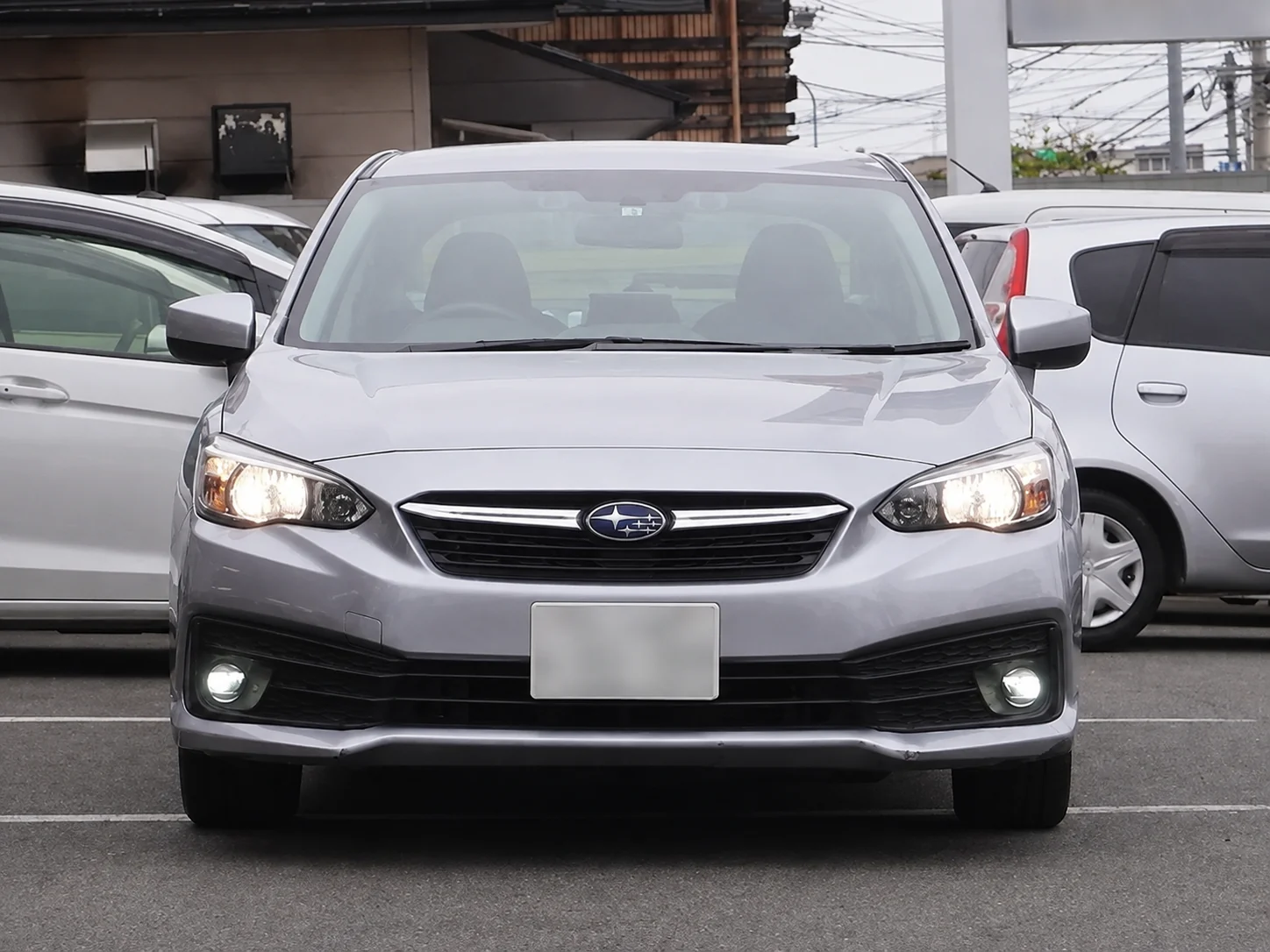 Светлый праворульный Subaru Impreza G4 1.6i-L EyeSight 2022 года из Японии