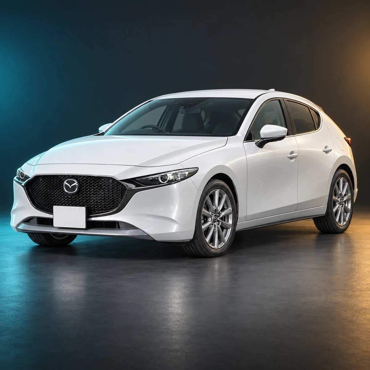 Светлая праворульная Mazda3 Fastback поколения BP