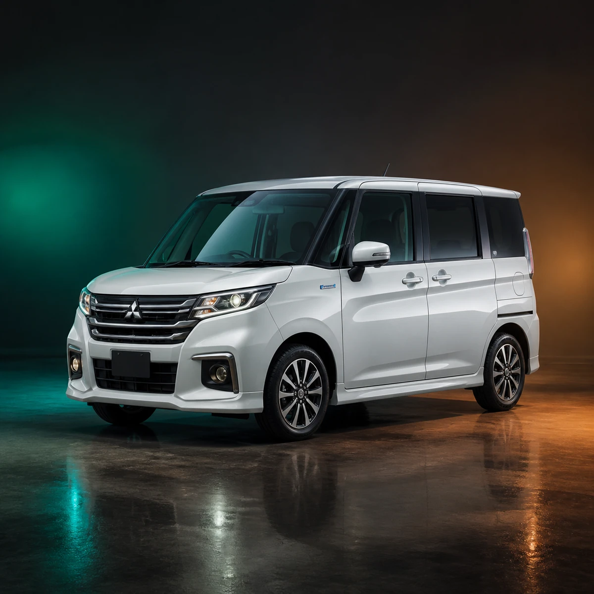 Светлый праворульный Mitsubishi Delica D:2 Hybrid MX 2023 года из Японии