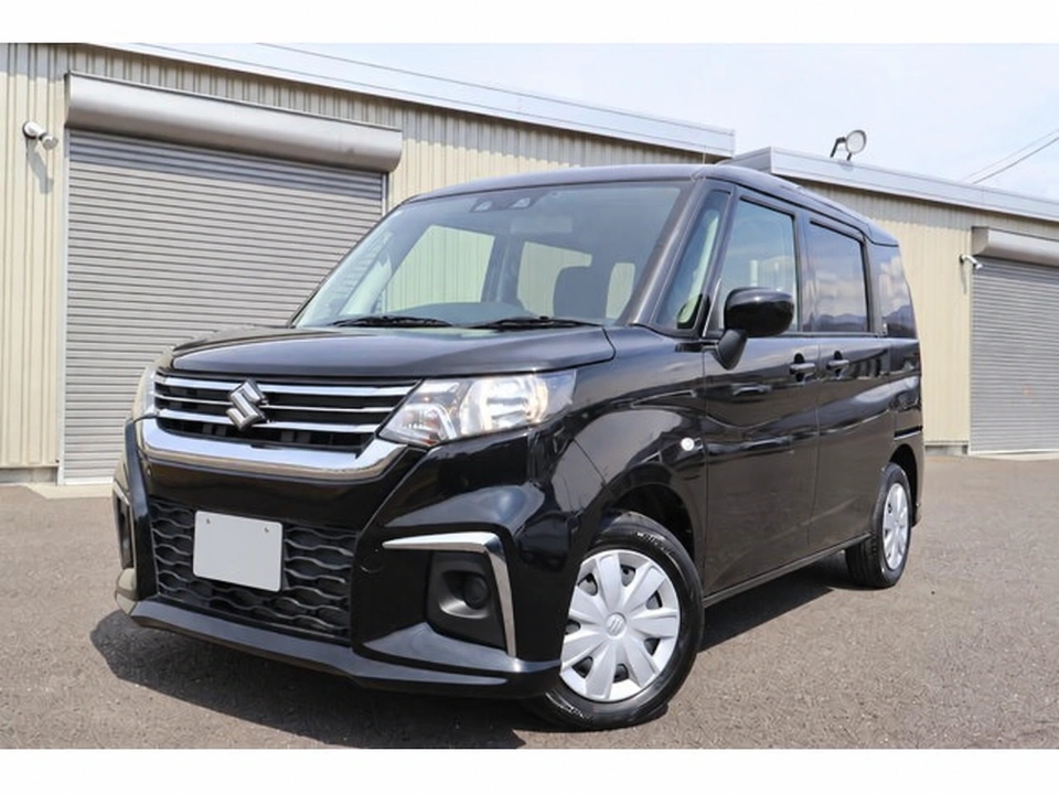 Светлый праворульный Suzuki Solio четвертого поколения