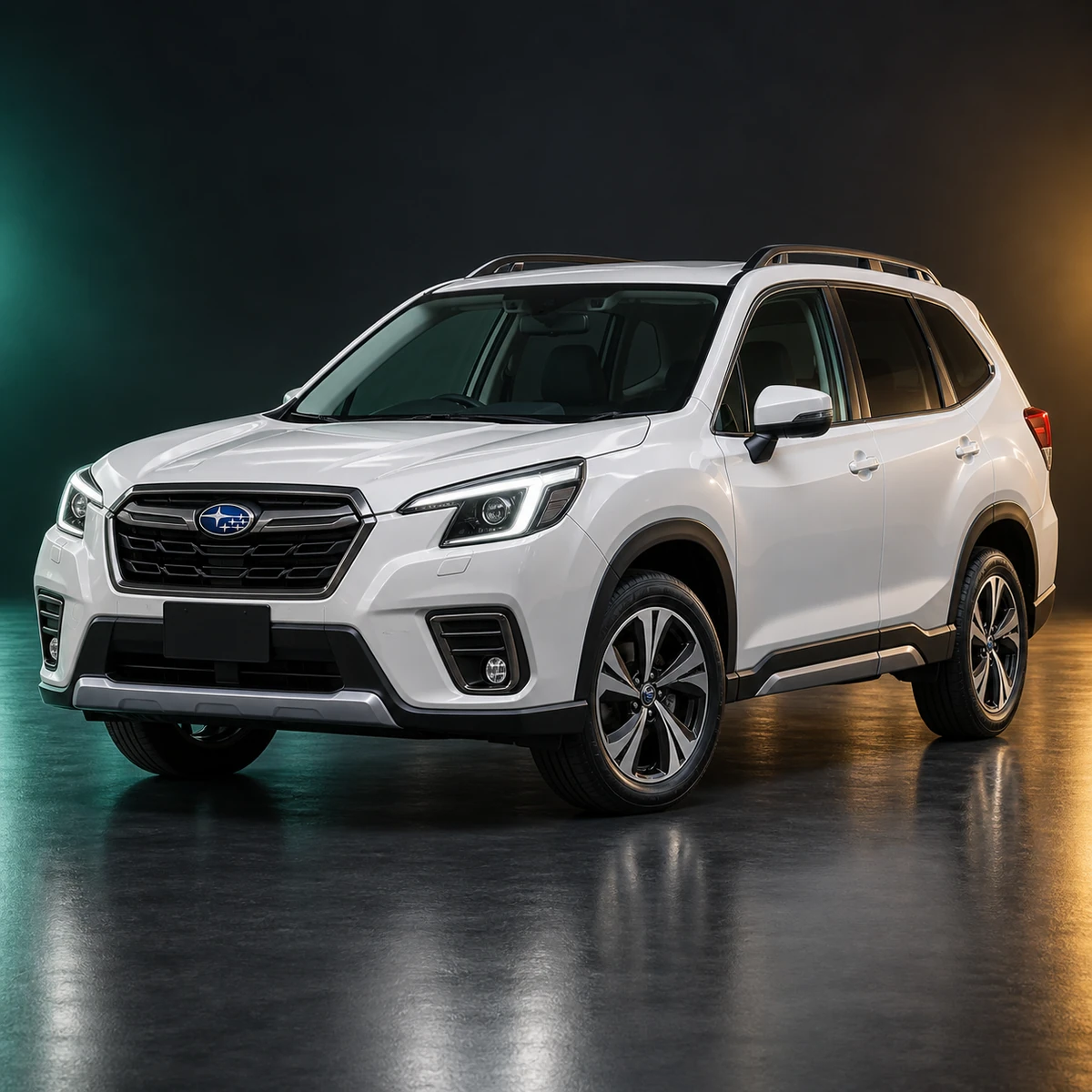 Светлый праворульный Subaru Forester e-BOXER пятого поколения после рестайлинга