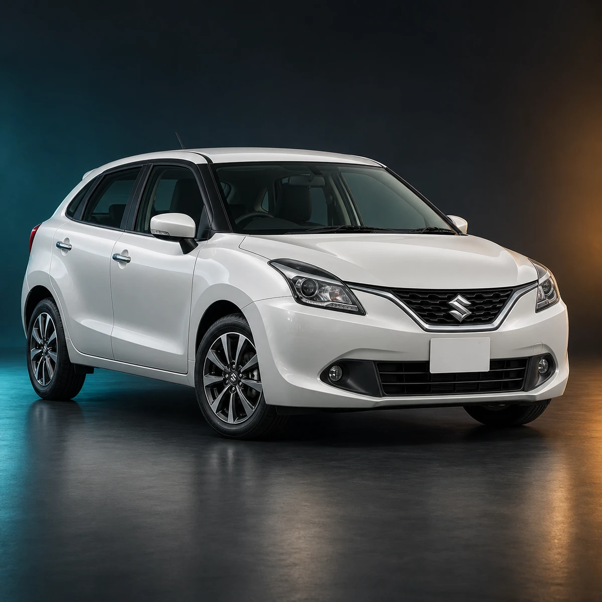 Светлый праворульный Suzuki Baleno второго поколения