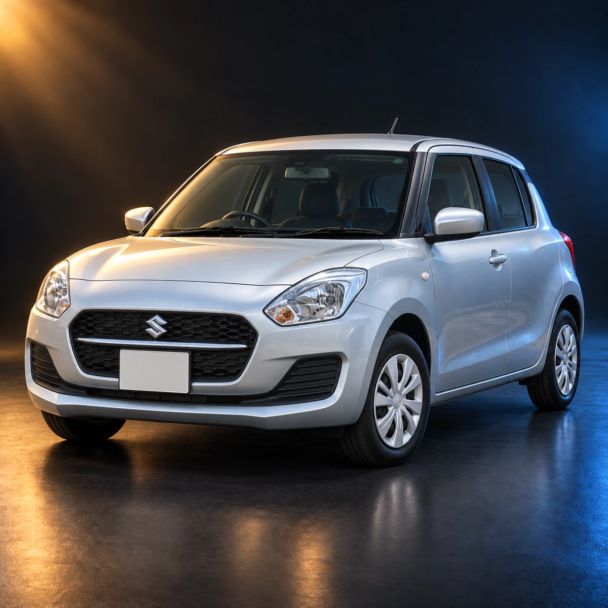 Светлый праворульный Suzuki Swift из Японии