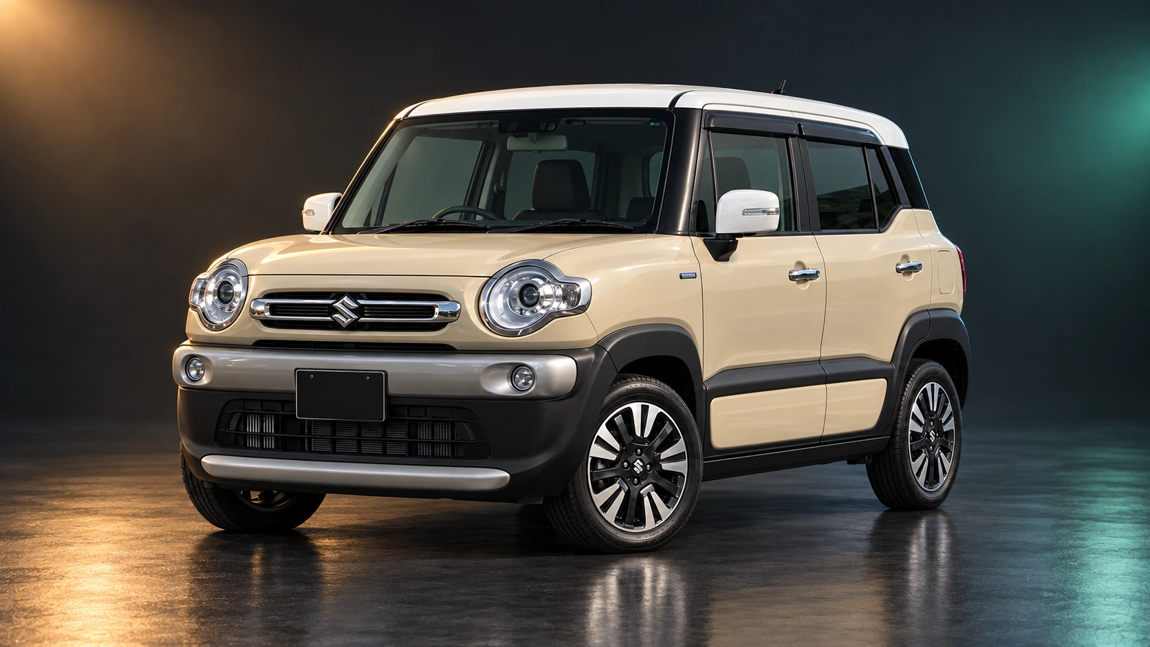 Светлый праворульный Suzuki Xbee из Японии
