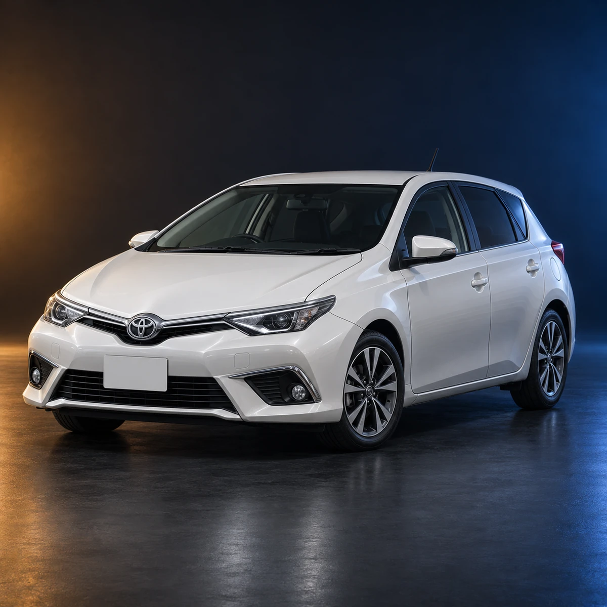 Светлый праворульный Toyota Auris второго поколения из Японии
