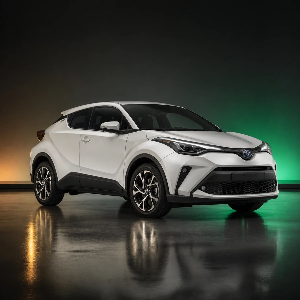 Светлый праворульный Toyota C-HR Hybrid G Mode Nero Safety Plus 2021 года из Японии