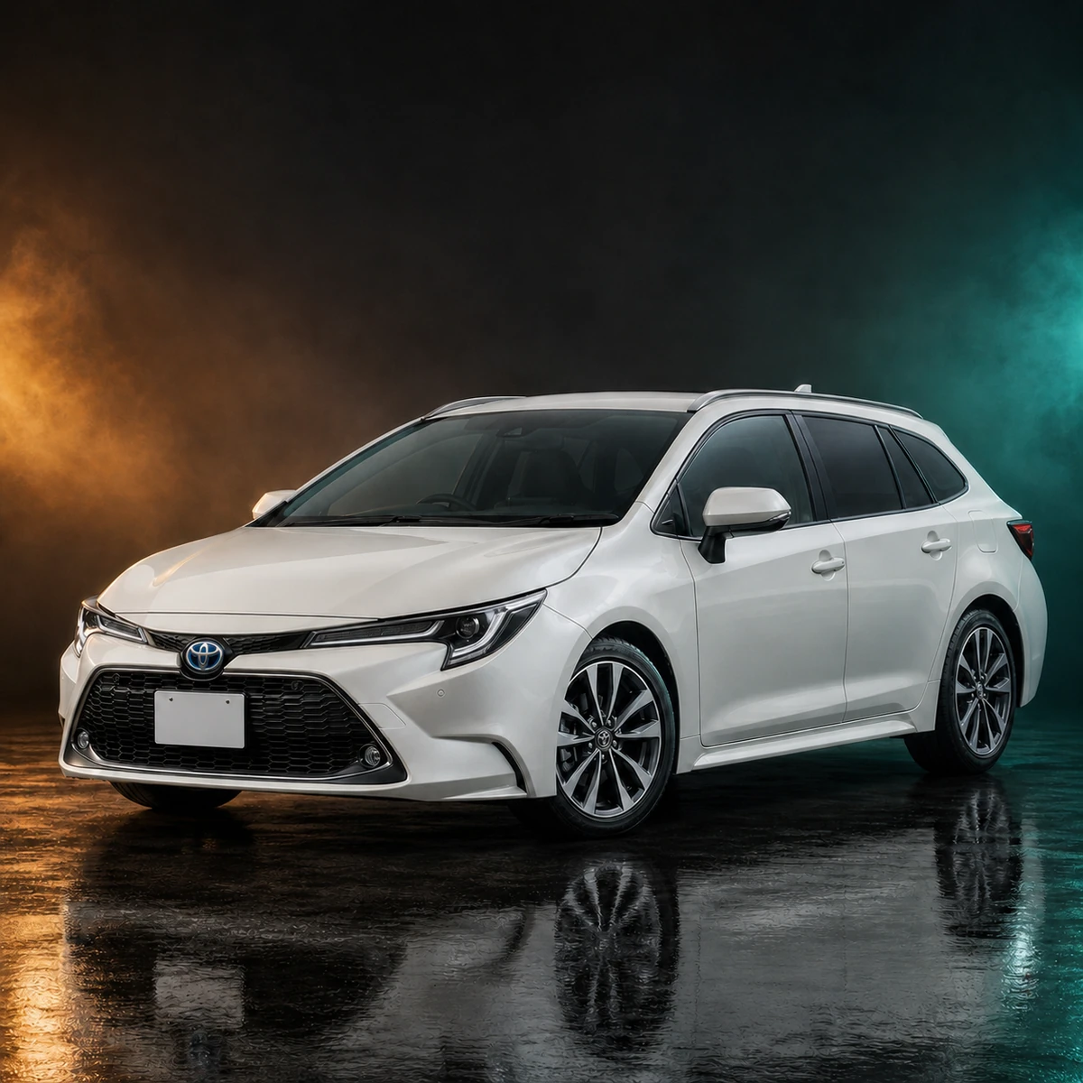 Светлая Toyota Corolla Touring поколения E210 из Японии