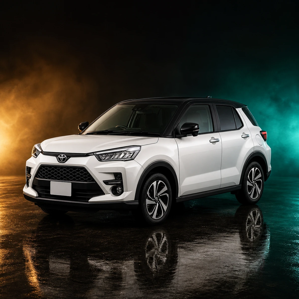 Светлая Toyota Raize 2026 года из Японии
