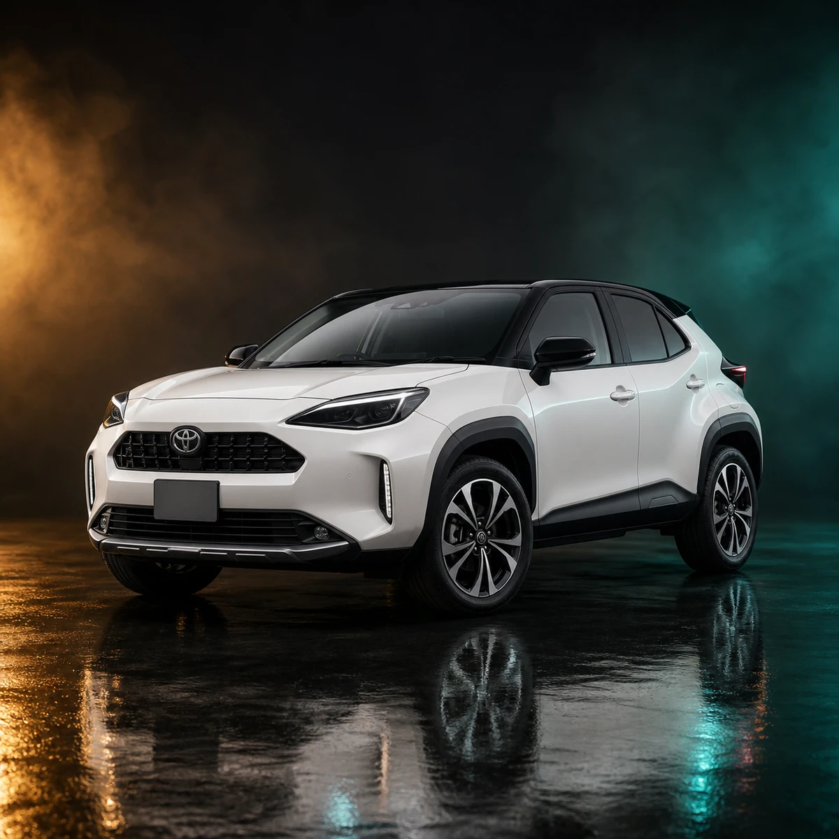 Светлая Toyota Yaris Cross поколения XP210 после рестайлинга из Японии